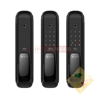 Электронный дверной замок Solity GSP-1000BK BLACK с отпечатком пальца