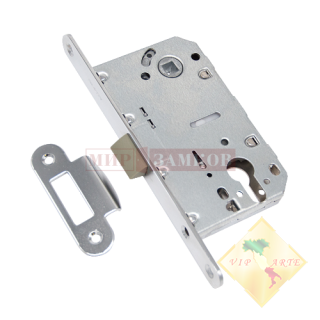 Защелка бесшумная под цилиндр KEY 418 CHROME ADDEN BAU