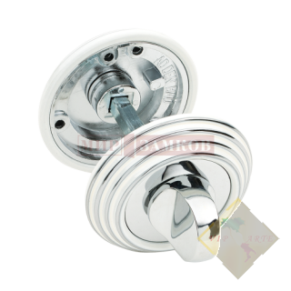 Поворотник сантехнический WC V003 ENAMEL/CHROME ADDEN BAU