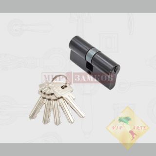Цилиндр ключ-ключ CYL 5-60 KEY BLACK ADDEN BAU