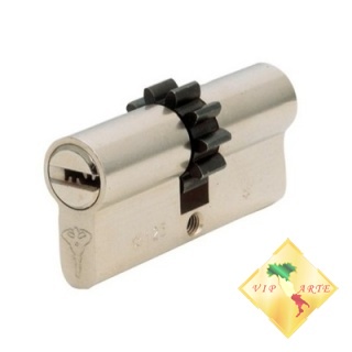 Цилиндр Mul-t-lock с большой шестеренкой 7x7 L71 БШ 33x38 (евро 30х40) ключ/ключ - фото 1