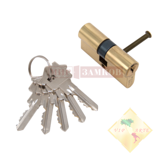 Цилиндр ключ-ключ CYL 5-60 KEY GOLD ADDEN BAU